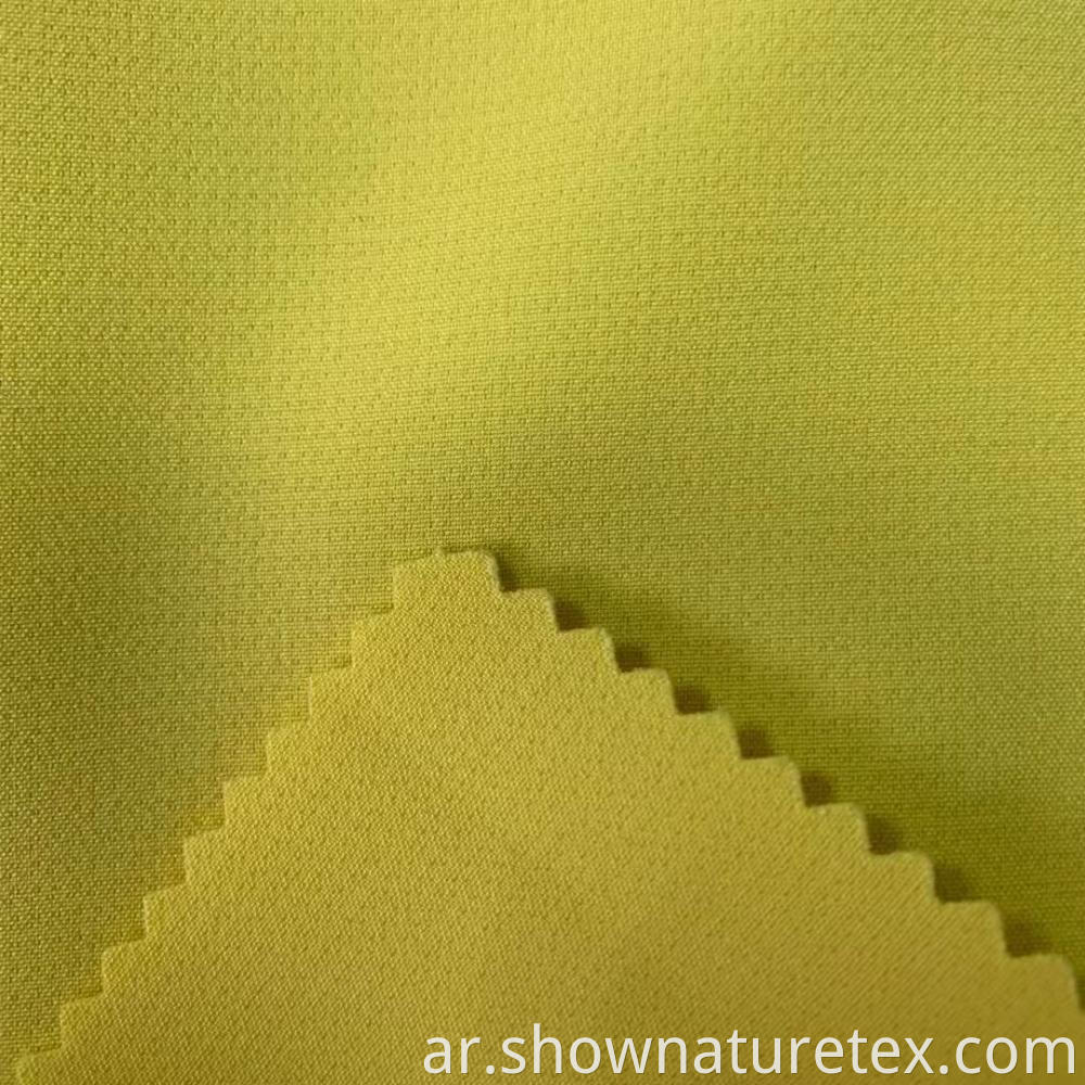 4 Way Spandex Polyester Double Weave